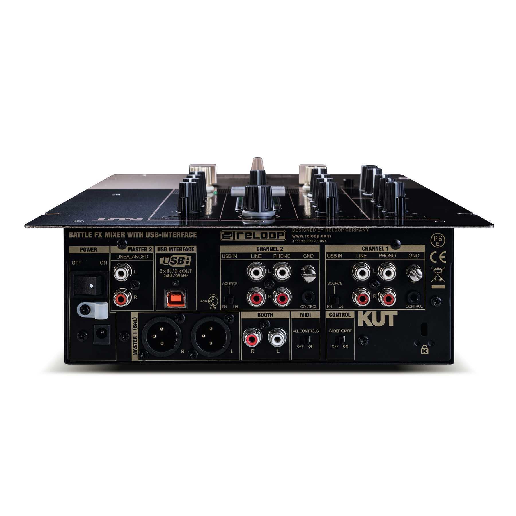 Amazon | Reloop リループ innoFaderデジタル2チャンネルバトルDJ 