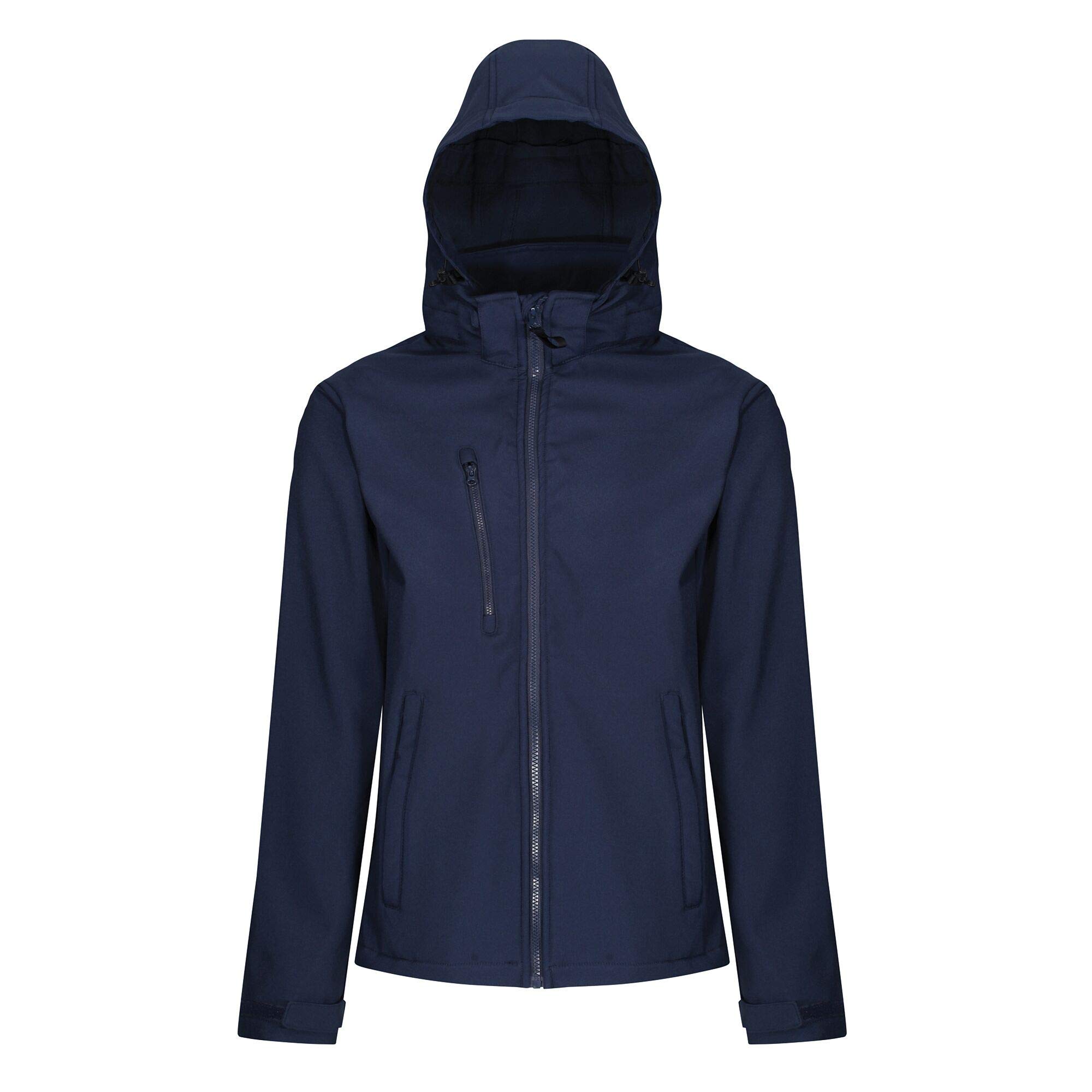 Regatta Professional Mens Venturer 3 Layer Printable Hooded Softshell Jacket, Navy(navy), S EU