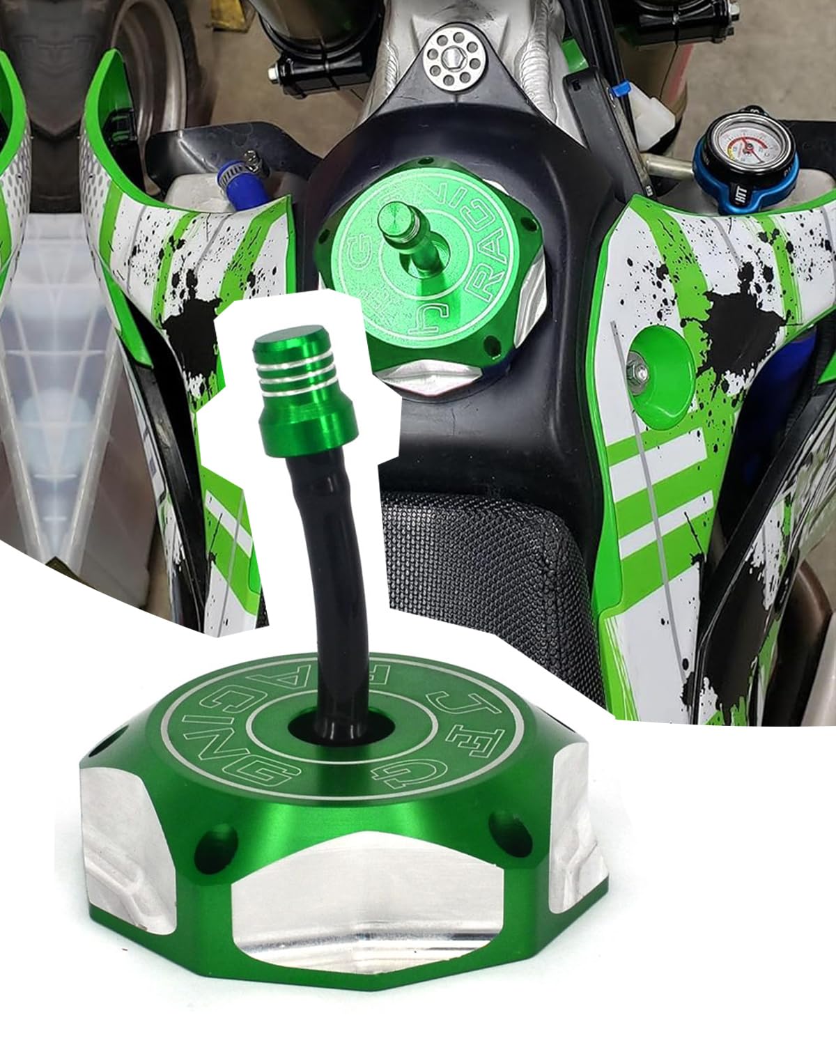 Amazon.com: JFG RACING Dirt Bike Gas Cap Fuel Tank Cap With Vent