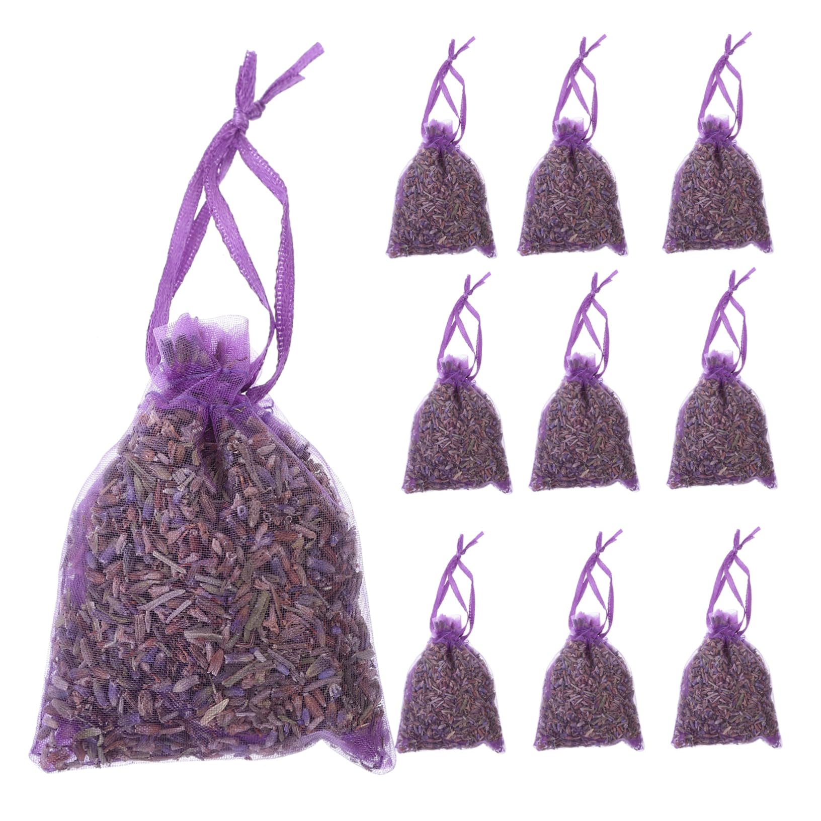 Alipis 3 Set Bustina di Lavanda Bustine Profumate per Guardaroba Profumato Nebbia Cuscino Lavanda e di Profumo di per Le Donne Essiccata Maglia 12 Pezzi * 3