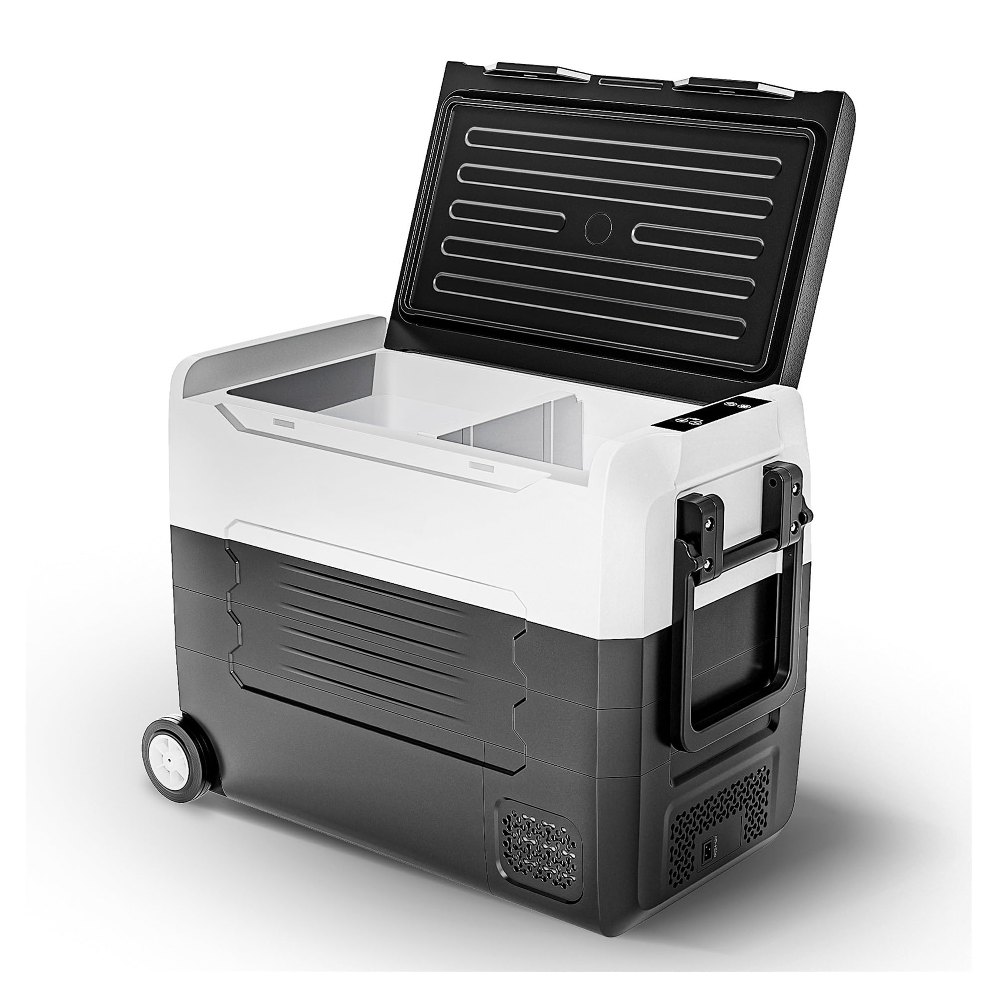 Refrigerador portátil for Coche de 12 V, 35/45/55 L, compresor, minicongelador, refrigerador, Caja de Hielo, Ideal for Acampar y Pescar.(CFA 55L)