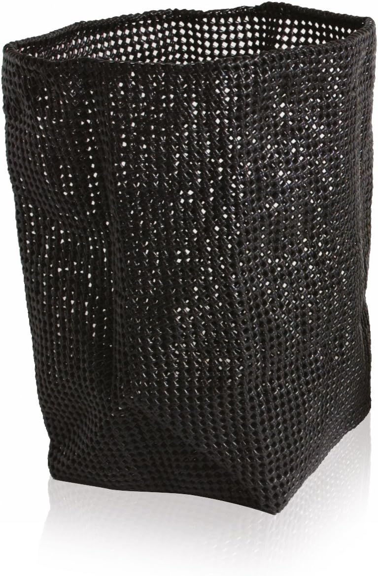 move Tube Large Basket 33 x 33 x 51 cm Made From Flexible Mesh, Black