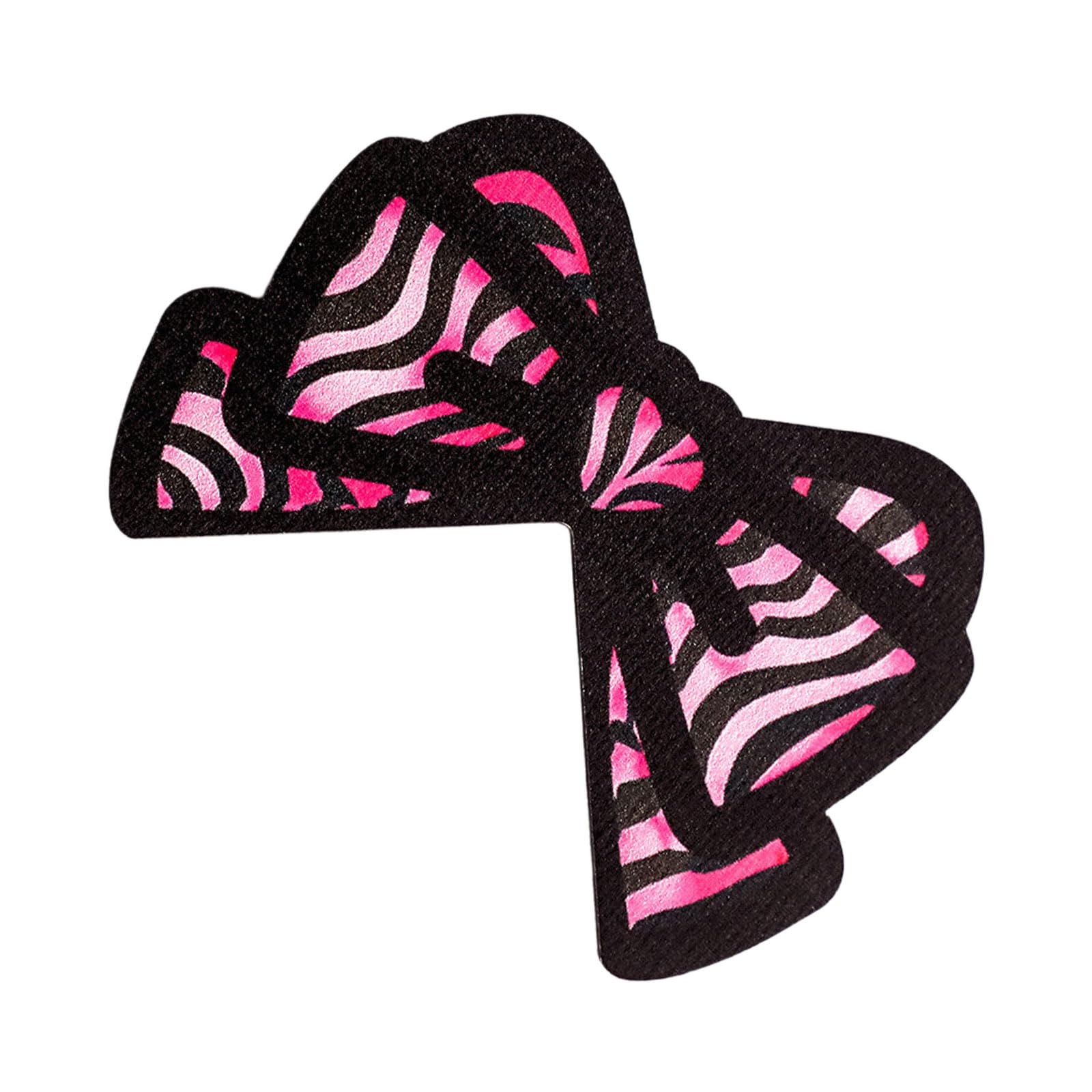 CRFFZ Leopards Bows Computer Monitor Decorations Wooden Bowknot Televisions LCD Screen Monitor Decorations Computer Accessories for Desk