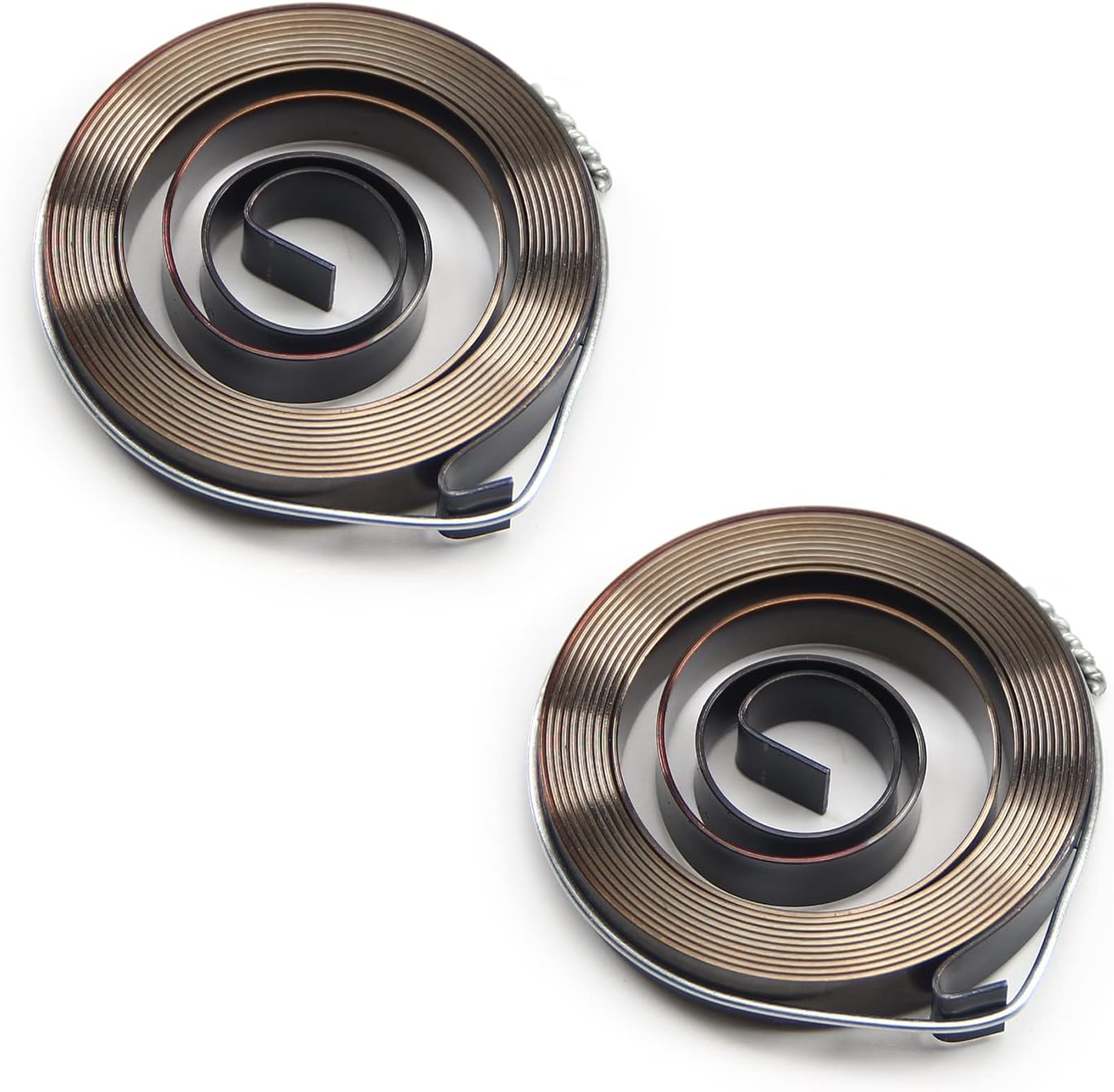 MroMax Drill Press Return Spring, Quill Spring Feed Return Coil Spring Assembly 0.97"x0.31"x0.03" 2PCS