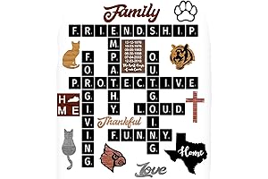 4x4 Scrabble Tiles: Farmhouse Style Wall Decor with Personalized Wooden Letters