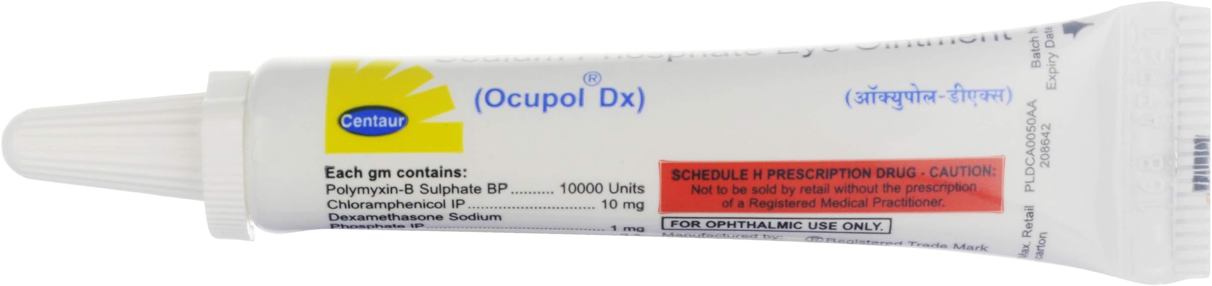 Ocupol DX Eye Ointment - 5 g
