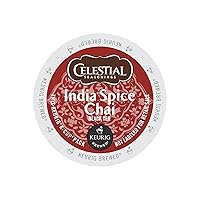 Vista 1 de Celestial Seasonings India Spice Chai Tea K-Cup - Estuche de 48