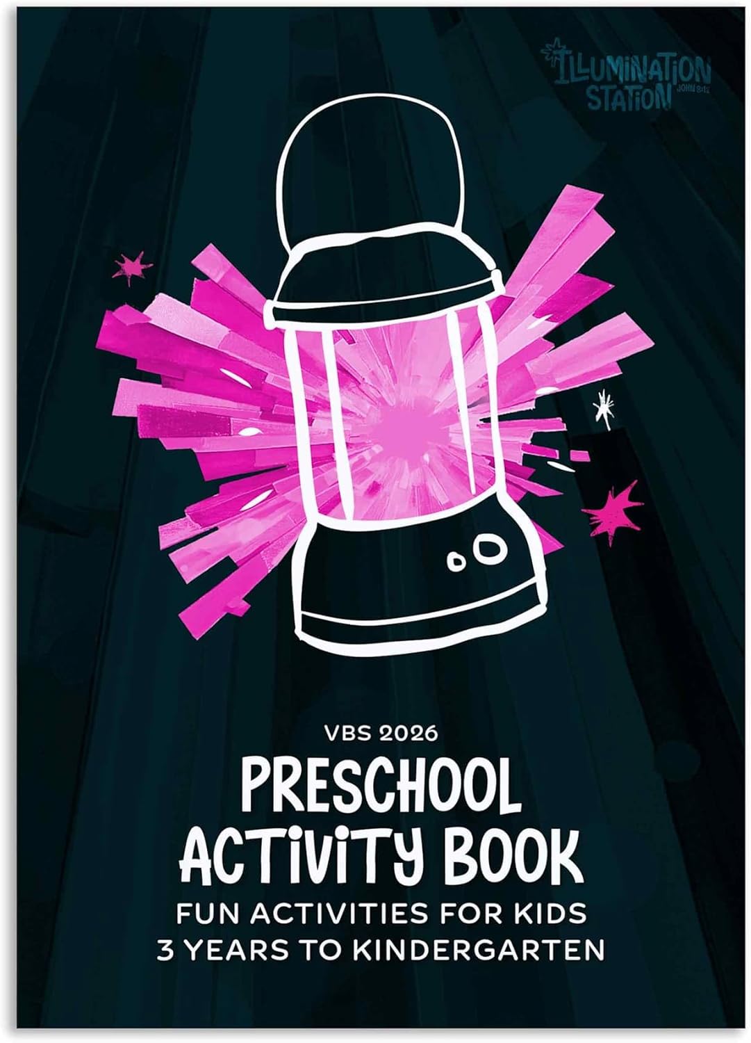 Lifeway Kids VBS 2026 Illumination Station Preschool Activity Book (Pack of 12)