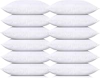 Vista 9 de Utopia Bedding - Relleno de almohadas decorativas (juego de 24, color blanco), almohadas de 16 x 16 pulgadas para sofá, cama y sofá de relleno