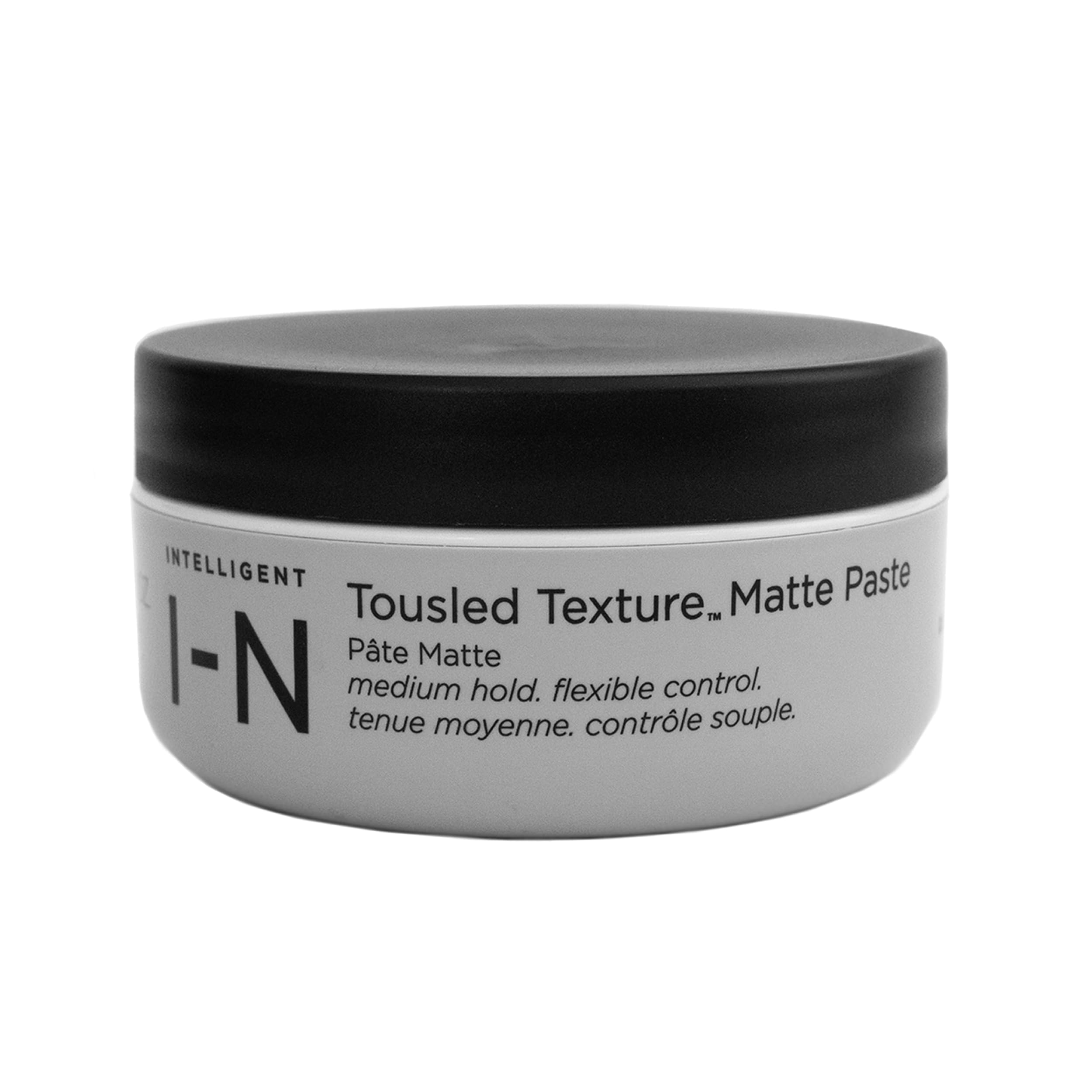 Intelligent Nutrients Tousled Texture Matte Paste – Natural, Medium Hold Hair Styling Paste for All Hair Types, Matte Finish, with Certified Organic Castor & Safflower Oils, Clean Beauty, 2 oz