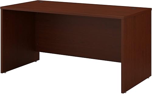 Bush Business Furniture Series C - Mueble de escritorio de 60 cm x 30 cm (23.6 pulgadas x 11.8pulgadas)., Madera maciza, Mahogany