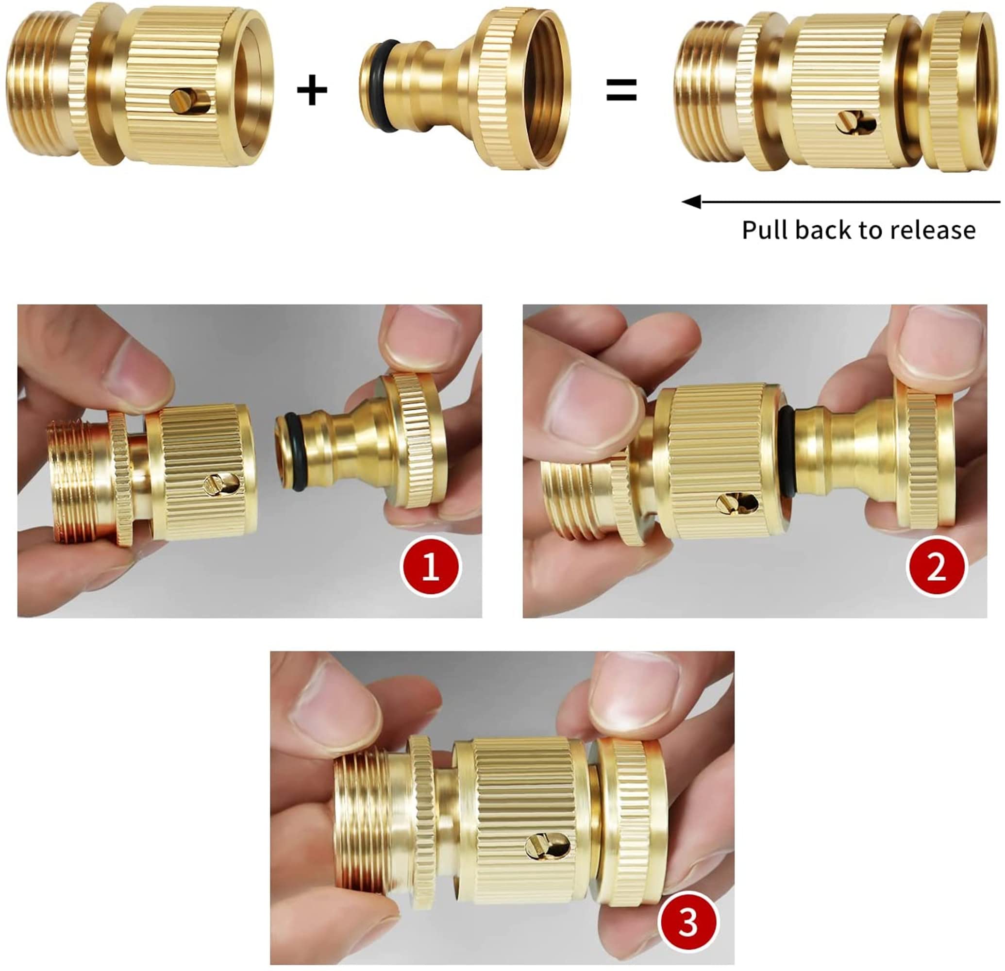 Raccordo Filettato Femmina Diritto Diametro Del Tubo 3/8" - 10 Mm Filetto 1/4" Gas - Rif. 82314 - Foto 4