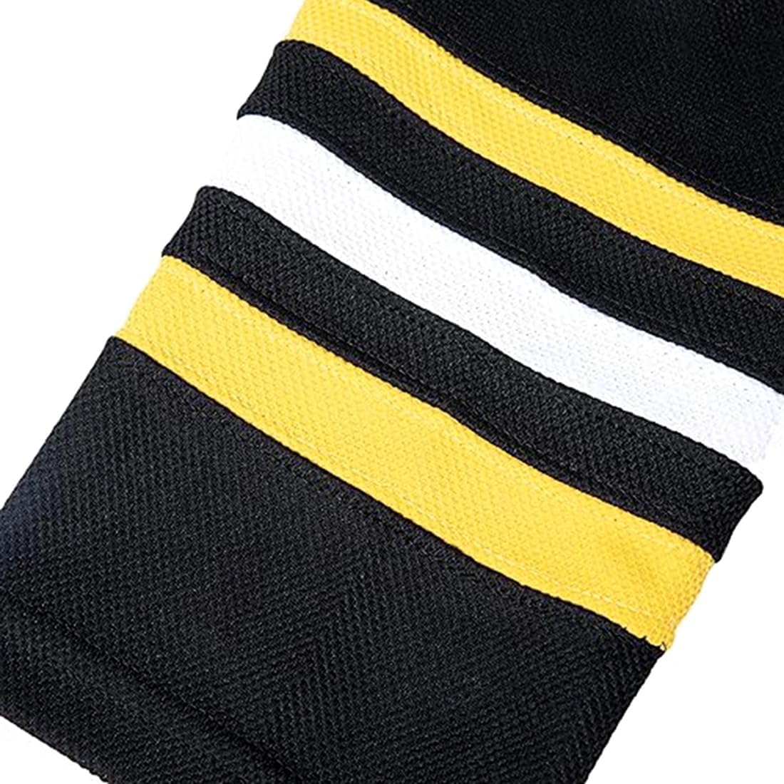 Mens #18 Hockey Jersey Boston Costume 90s Sports Movie Stitched Ice Hockey Jersey Black/White - Image 4