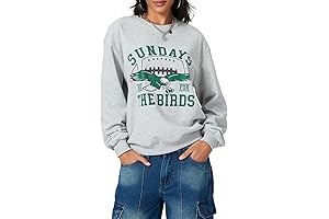Women's Philadelphia Eagles Vintage Sweatshirt: Sundays Are for the Birds
