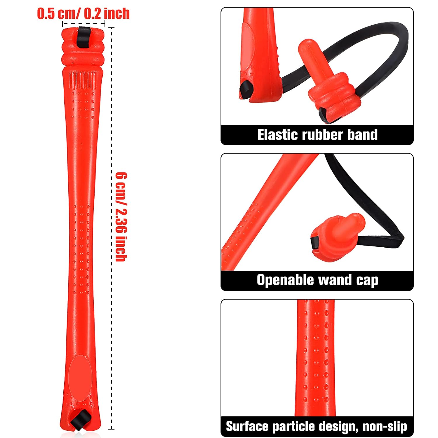 WILLBOND 84 Pieces Hair Perm Rods Hair Curling Rollers Perming Curlers Rods Cold Wave Rollers for Hairdressing Styling Tools(0.2 Inch,Red) thumbnail