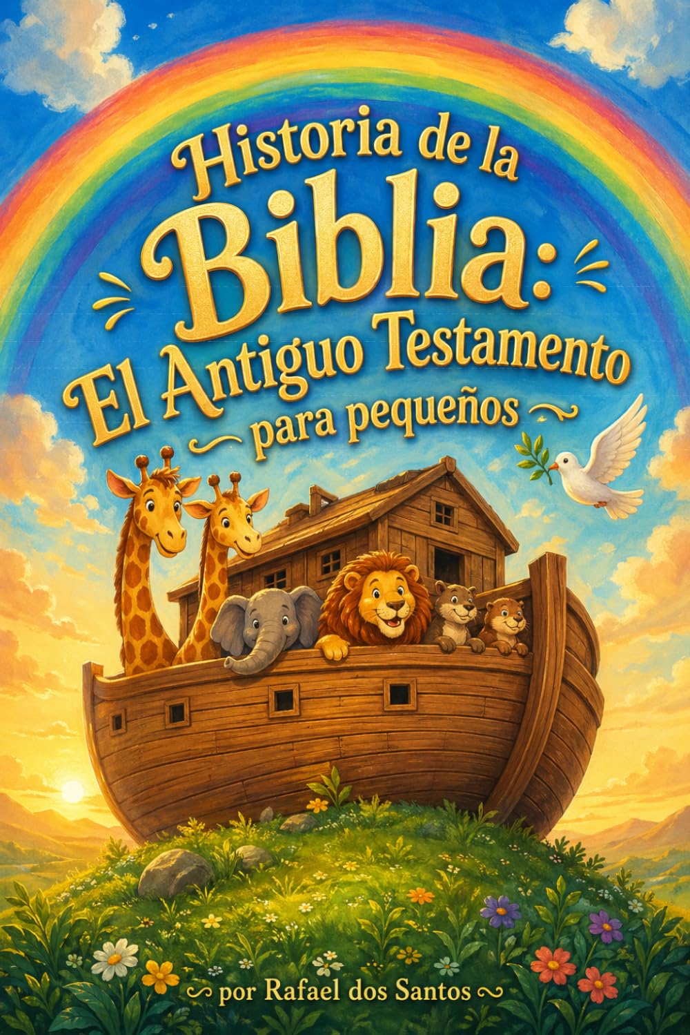 Historia de la Biblia: El Antiguo Testamento para pequeños: Cuento ilustrado de fe y valentía antes de dormir, niños de 3 a 6 años