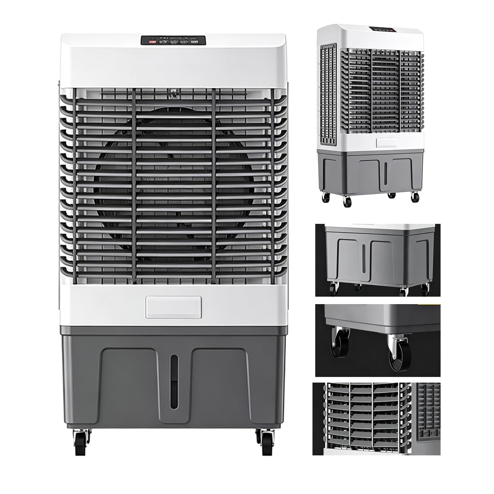 Evaporative Air Cooler 30L Water Tank Portable Fan