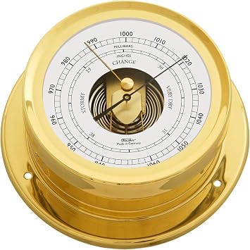 Fischer Barometer, Brass