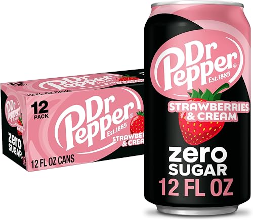 Dr Pepper Zero 草莓奶油汽水 12罐