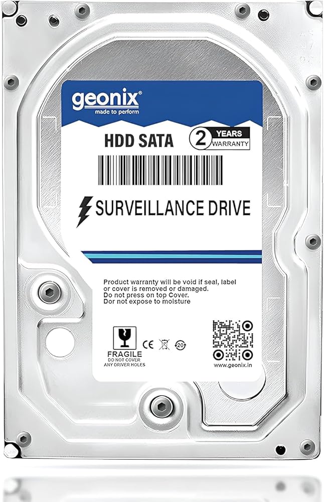 GEONIX Refurbished 1 TB SATA Hard Drive for Desktop/Surveillance