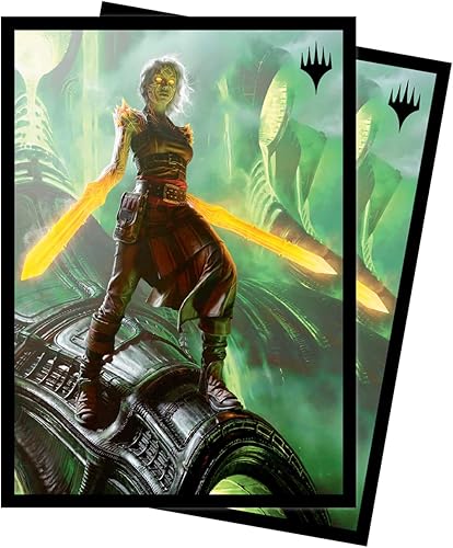 Ultra PRO - Magic The Gathering Phyrexia All Will Be One - Fundas para tarjetas de tamaño estándar de 100 unidades (The Unforgiving) protegen