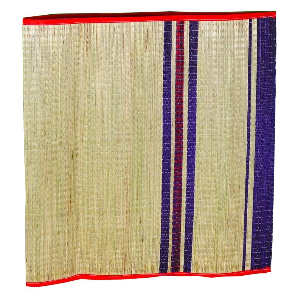 Straw Mat, Korai mat, Office Nap Mat, Natural Sleep Mat, Yoga, Picnic Mat, Kid Playing Mat, Handmade,Foldable,Portable, Lightweight,Big Size