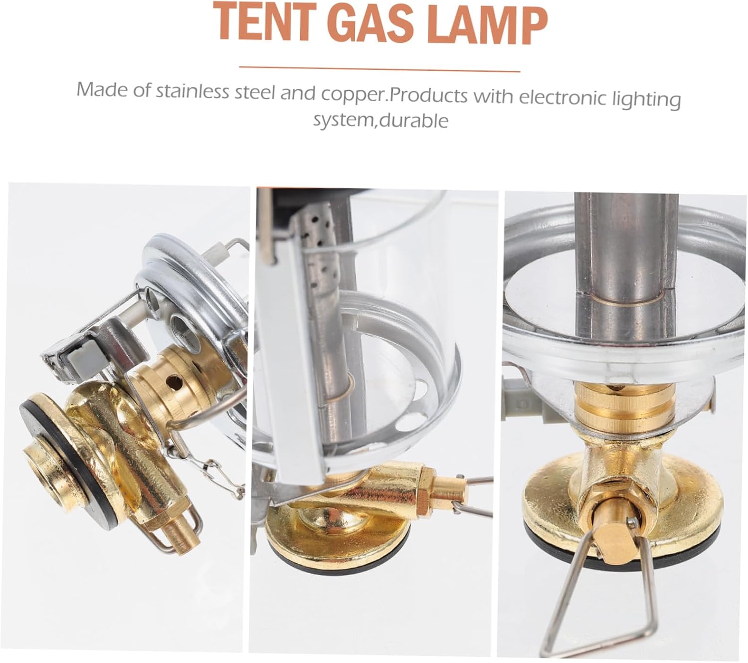 Portable Propane Lantern Outdoor Camping Gas Lamp Small Tent Light for Emergency Heating and Reliable Illumination
