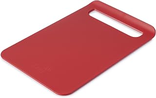 Zeal Straight to Pan Slim - Tabla de cortar (33,5 x 22,5 x 2 cm), color rojo