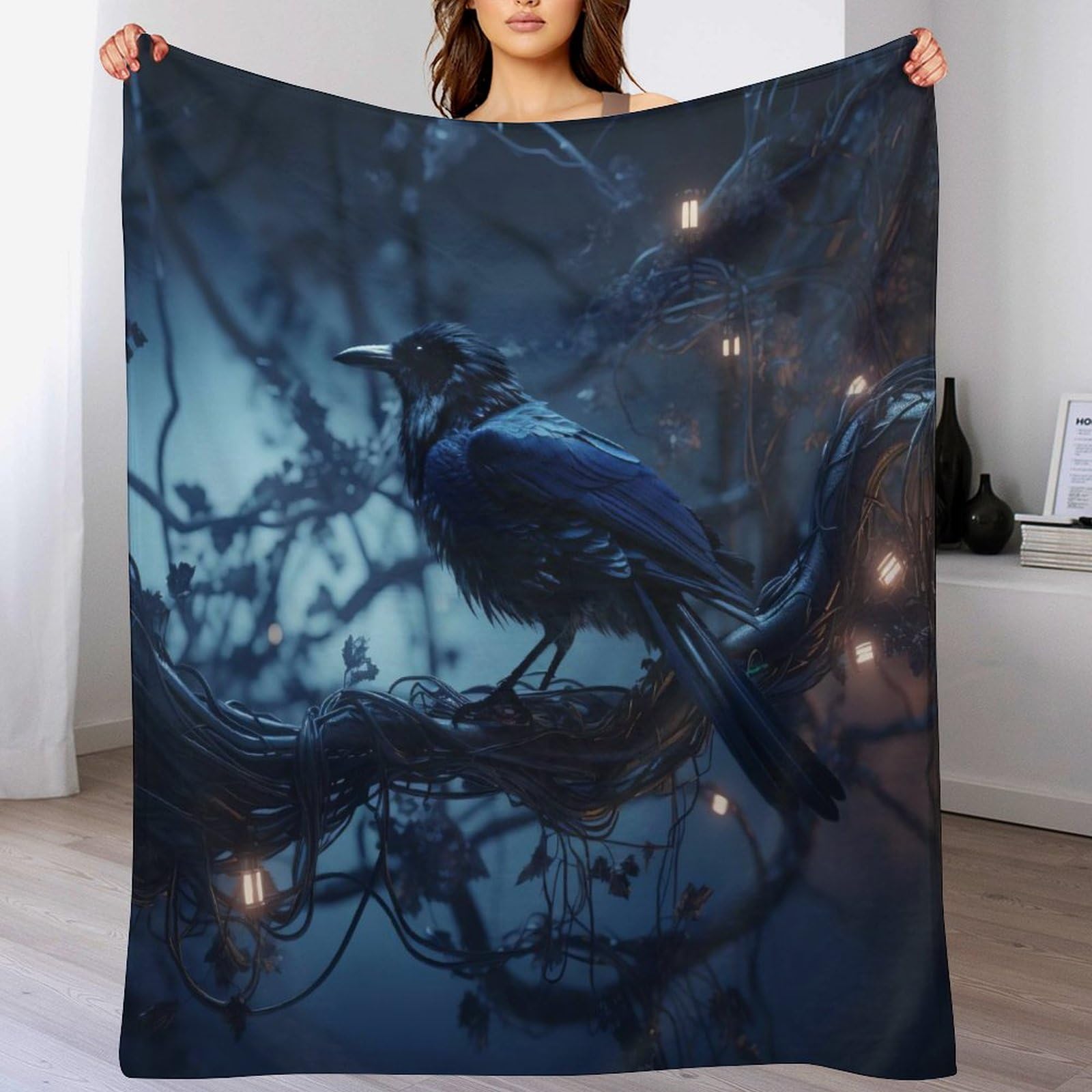 Couverture en flanelle douce et durable pour lit 140x180cm