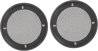 UKCOCO 6 Pçs Grade De Alto-Falante Capa De Malha De Alto-Falante Decoração Círculo Capa De Grade De Alto-Falante Chifre Alto-Falante Subwoofer Alto-Falante De Carro Alto-Falante Protetor