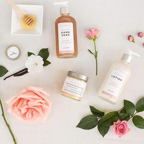 Miniatura 4 de Sicily Rose - Mantequilla de labios teñida con fórmula orgánica totalmente natural con aceites prensados en frío y cera de abejas, hecha a mano en