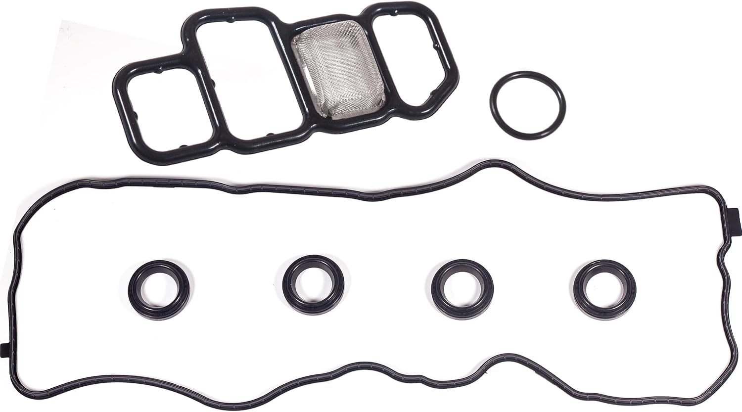 VS50741R for Honda Civic 1.8 Valve Cover Gasket 15826-RNA-A01 HR-V 1.8, Acura ILX 2.0 Valve Cover Gasket 2006 2007 2008 2009 2010 2011 2012 2013 2014 2015 2016 2017 2018 2019 1.8 2.0L VC246G 036-1953
