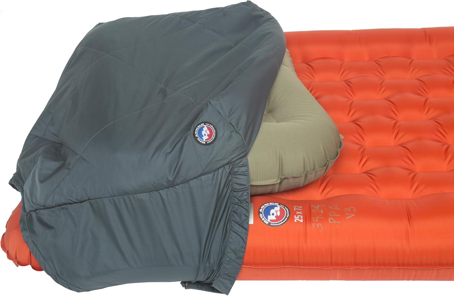 Big Agnes Sleeping Pad Pillow Barn, Dark Slate