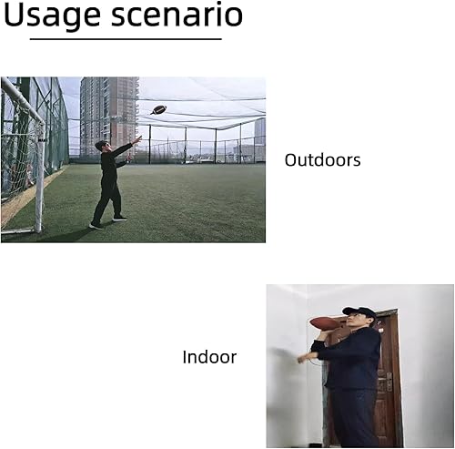 Vista 3 de Kidac 69 Size Football Training Equipment Youth Fun Sports & Outdoors Toy,Football Practice,Throwing Machine,MVP Skills Game,6pcs Accessories