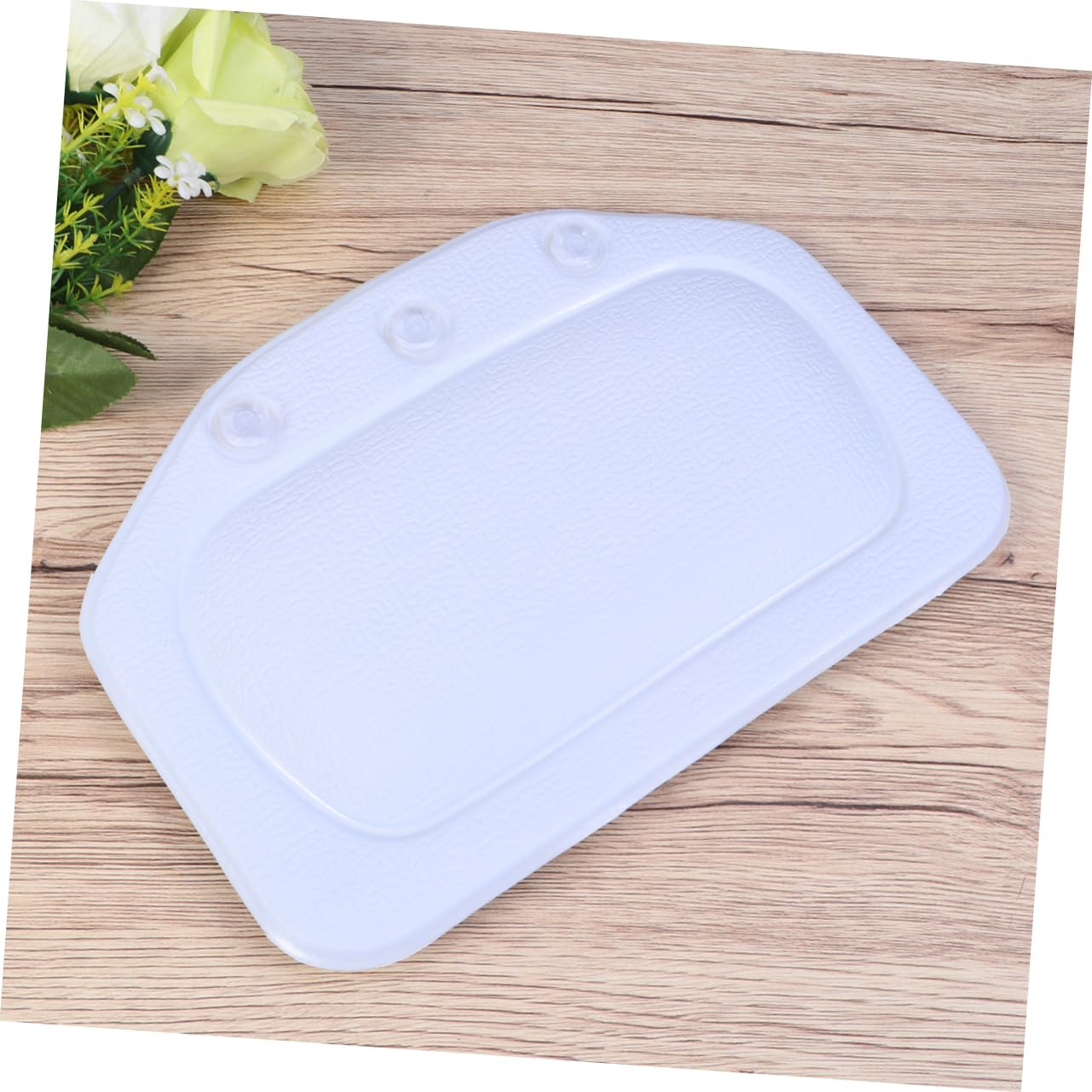 Mikinona 3 Piezas reposacabezas de SPA Almohada de Cabeza de baño Almohada para bañera Almohada Inflable Almohada de SPA Almohada bañera cojín de baño Almohada de baño con ventosas