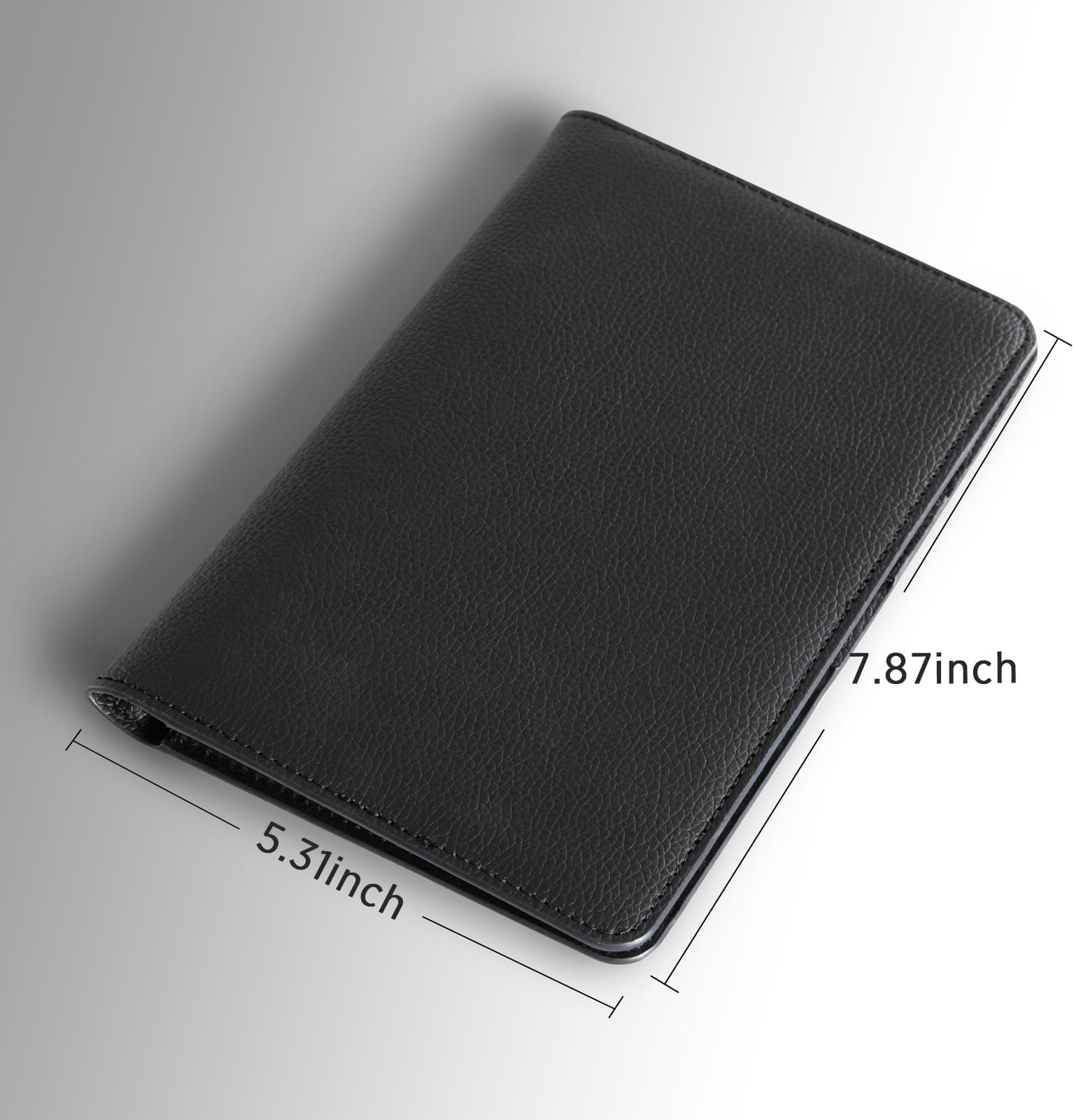 CoBak Server Book - Leather Server Books for Waitress. Waitress Book Organizer with Clear Pockets, Money Pockets with Pen Holder, Suitable Server Apron