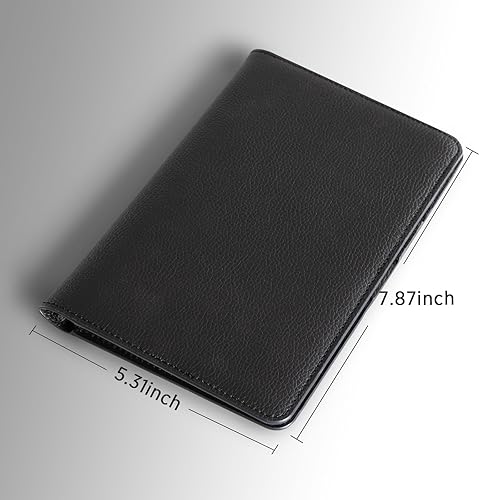 Vista 3 de CoBak - Libreta para meseros, organizador compacto con bolsillos transparentes y para dinero, portabolígrafo, se ajusta perfectamente al delantal