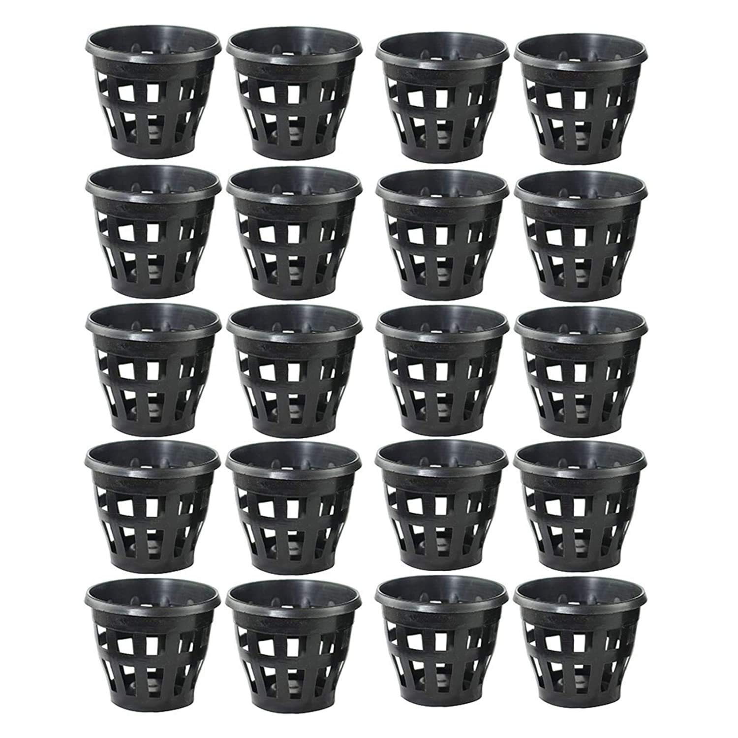 VIBEZON Gardens Plastic Hydroponic & Orchid Plant Pot, (5" Diameter x 4" Height) (Pack of 20) (B08MV9FZN4) Amazon Price History, Amazon Price Tracker