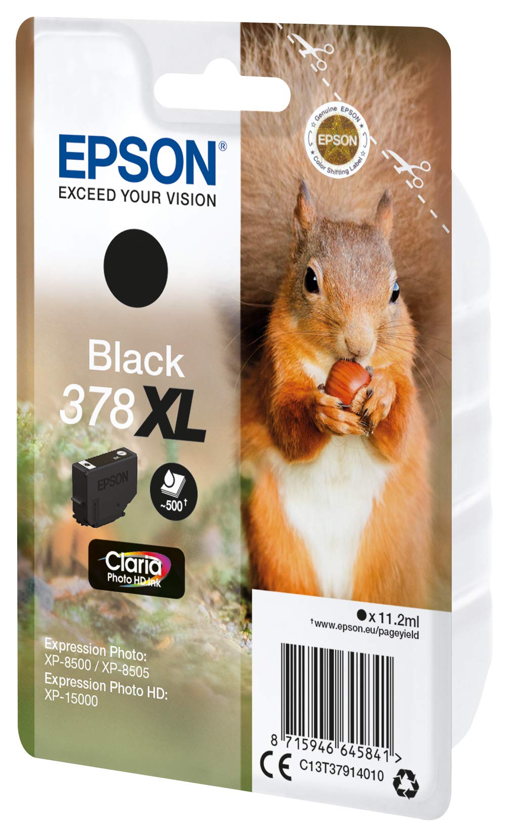 Epson 378XL Claria Photo HD Ink Cartridge for Expression Photo HD XP-15000