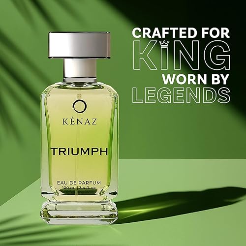 Miniatura 5 de TRIUMPH  Fragancia Hombre  Perfume para Hombre  Nota superior de cedro  Paquete de 3.4 fl oz  3.4 onzas  Fragancia amaderada y picante  Regalo para