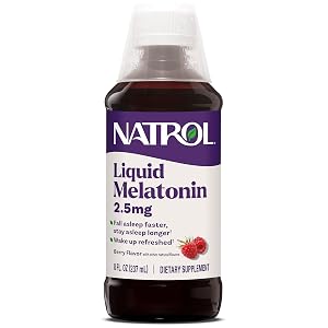 Natrol Liquid Melatonin 2 5 mg Adult Melatonin Supplement to Fall Asleep Faster and Stay Asleep Longer Wake