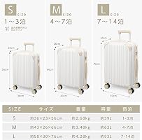 Amazon | [JOLISTAR] スーツケース キャリーケース キャリー