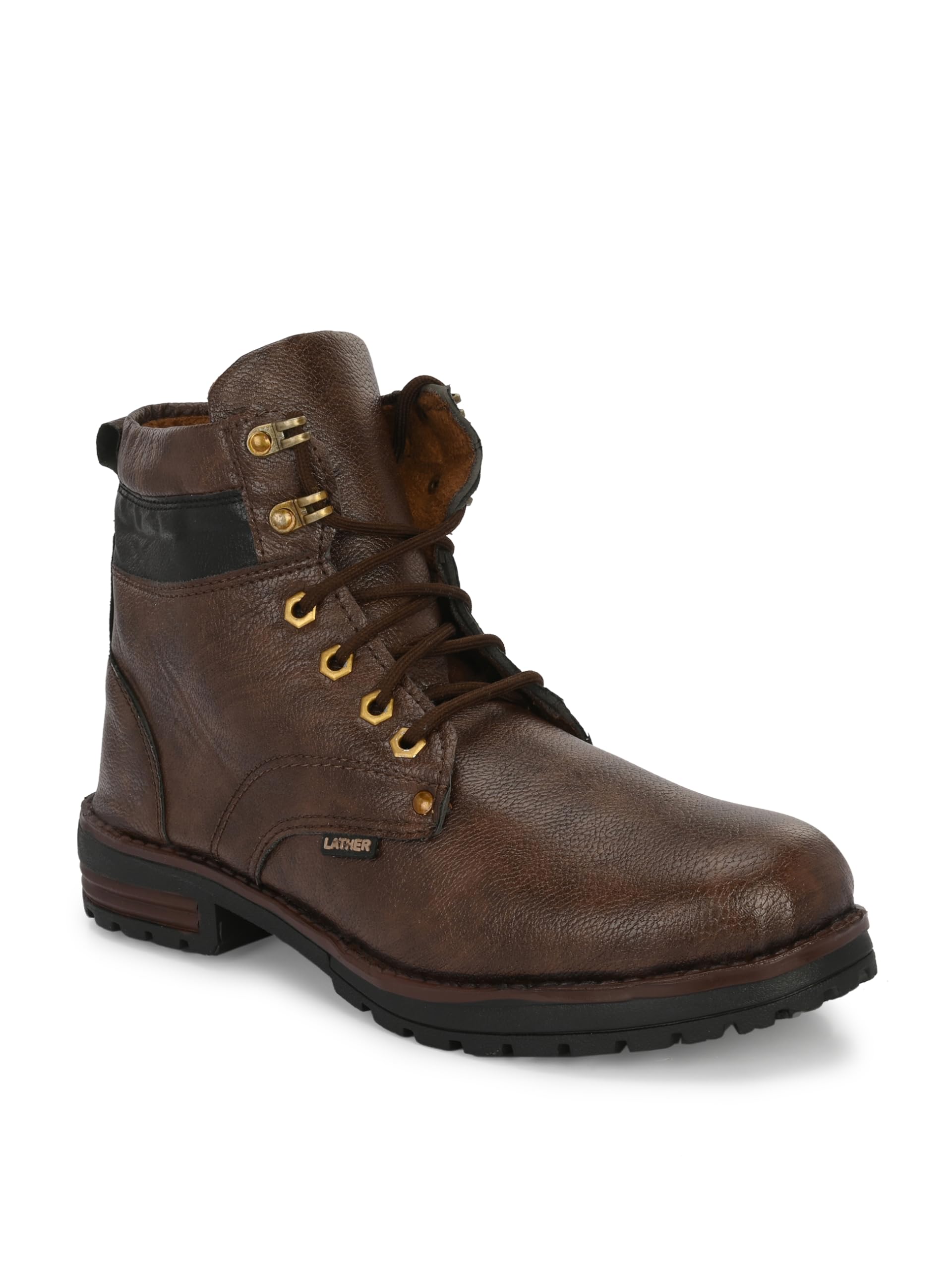 WOAKERS Synthetic Leather Casual Boot Shoes for Men (Chocolate, 9) (W-Boot) (B0CX5CP45X) Amazon Price History, Amazon Price Tracker