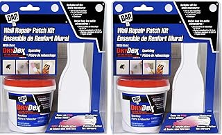 2 Pack DAP 12345 3" Wall Repair Patch Kit with DryDex Spackling