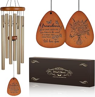 Grandma Gifts for Christmas,Nana 32" Wind Chimes for Grandma Birthday Gift, Bereavement Gifts, Windchimes in Memory of Nana