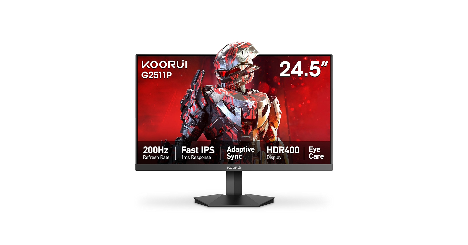 【IPS 1ms 200Hz 24.5インチ】 KOORUI G2511P Amazon.com: KOORUI 24.5 Inch Gaming Monitor, 200Hz Monitor