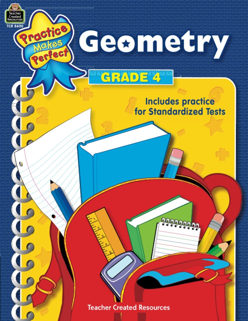 Geometry, Grade 4 (Practice Makes Perfect Series)