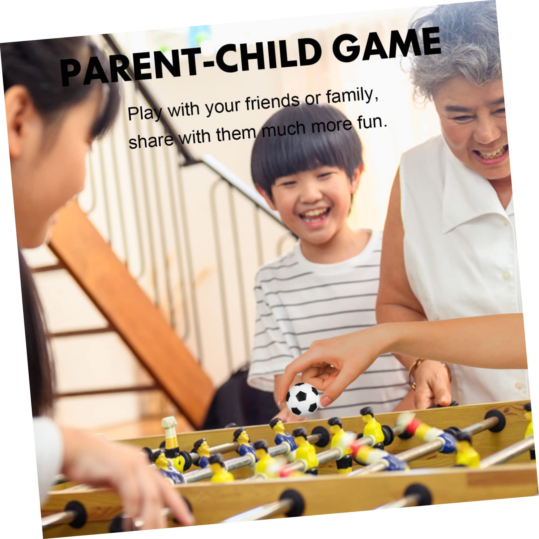 GOOHOCHY 1 Set Foosball Handles Replacement for Table Soccer Lightweight Easy to Install Compatible with Foosball Tables Present for Game Day and Family Fun