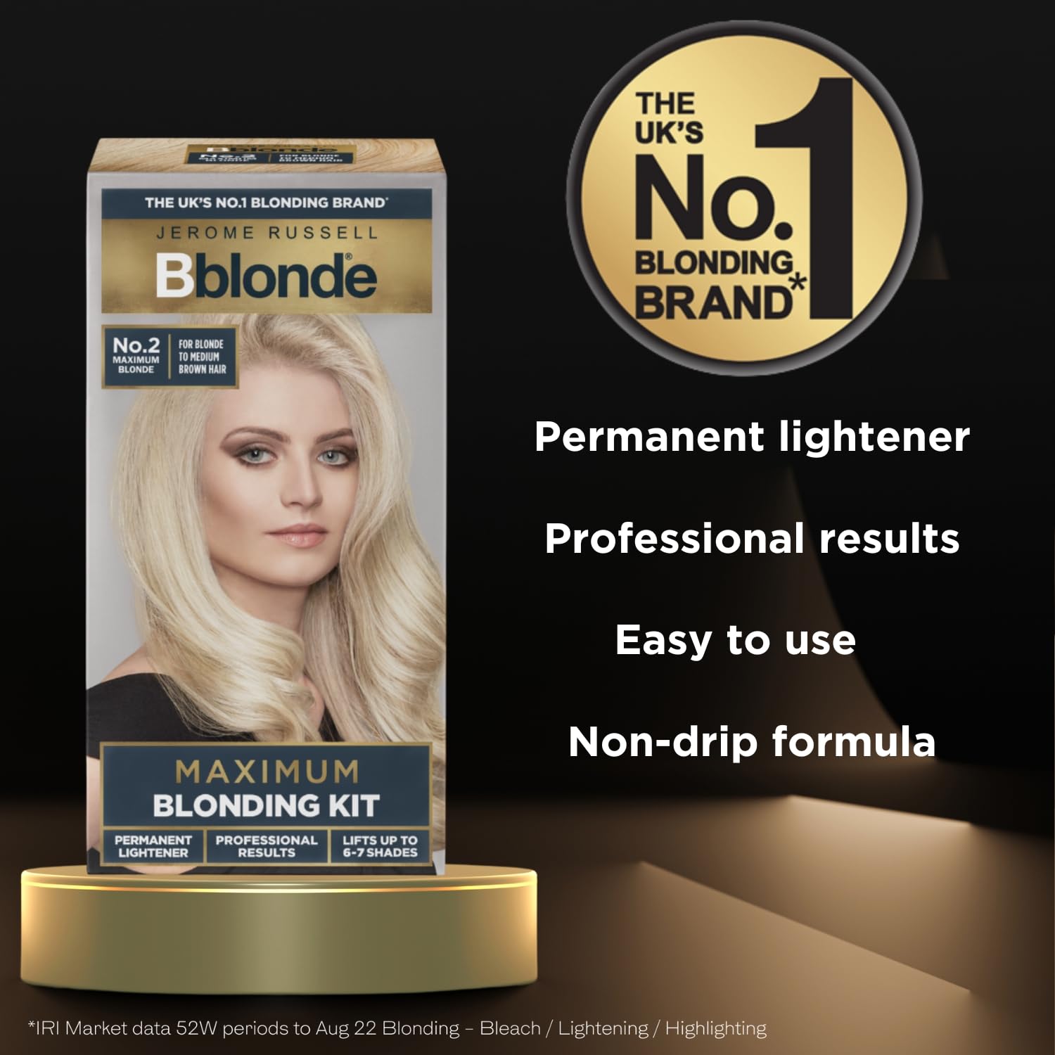 Jerome Russell BBlonde Maximum Blonding Kit No.2, 2er Pack (2 x 1 Stück)