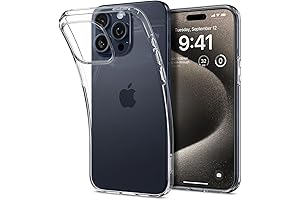 Spigen Liquid Crystal Case for iPhone 15 Pro Max (2023) - Crystal Clear
